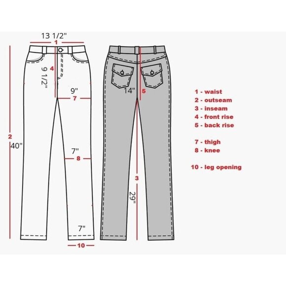 Jones New York Denim Women’s Lexington Straight Leg Zip Closure Jeans Pants - Picture 9 of 9